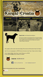 Mobile Screenshot of kangal-croatia.com